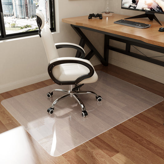 Hriiiiya Plastic Chair Mat for Hardwood Floor,36"x48" Office Chair Mat,Floor Protector Mat for Desk Chair