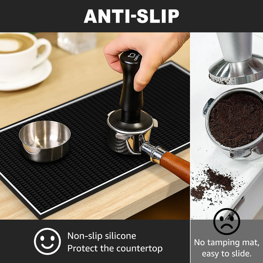 Hriiiiya Bar Mat 24"x12" Coffee Mat, Dish Drying Mat for Bars,Restaurants,Counter,Glass