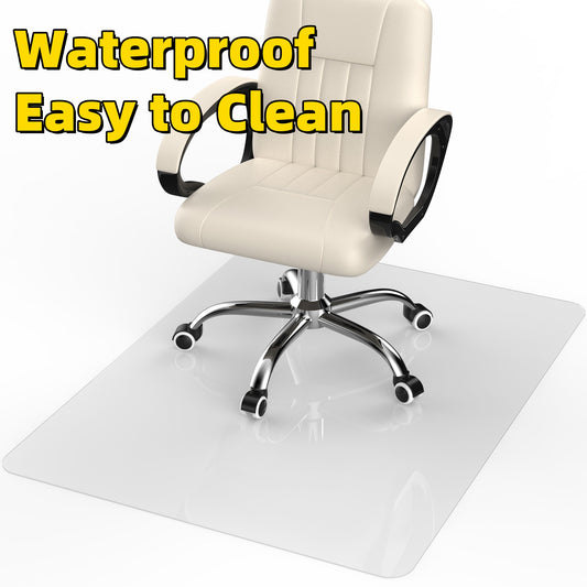 Hriiiiya Plastic Chair Mat for Hardwood Floor,36"x48" Office Chair Mat,Floor Protector Mat for Desk Chair